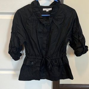 Black Ann Taylor Loft Blouse, Small